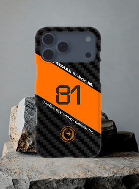 81皮亚斯特里F1迈凯伦适用iPhoneAir小米17红米K90硬iqooZ11苹果16Pro三星S25华为Nova15手机壳VivoS50全包软