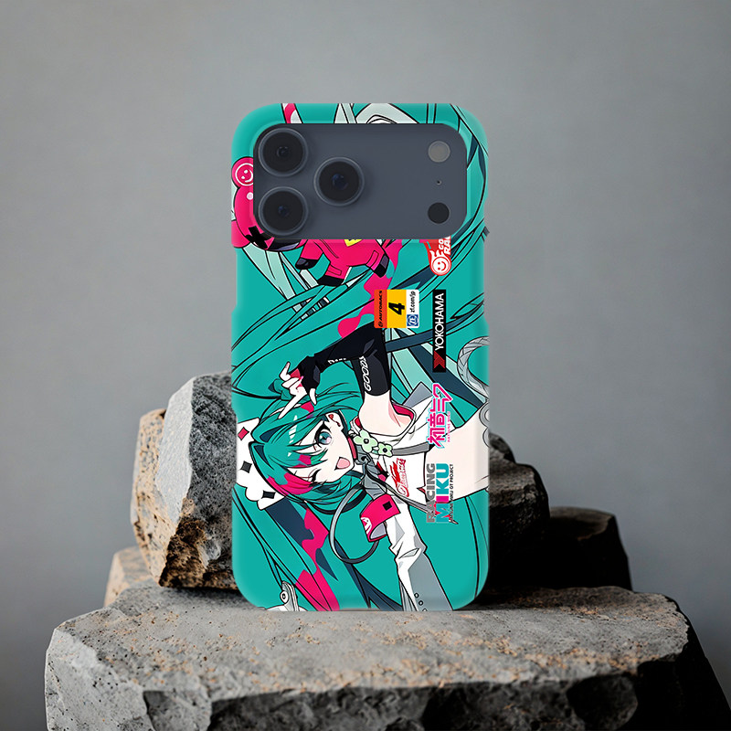 2025初音未来AMG奔驰GT300痛车涂装适用iPhoneAir小米17t红米K90 iqoo15苹果18三星S26Ultra华为Mate80手机壳