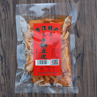 文杰香辣手撕豆皮146g麻辣零食辣条香干 小包装湖南特产平江豆干