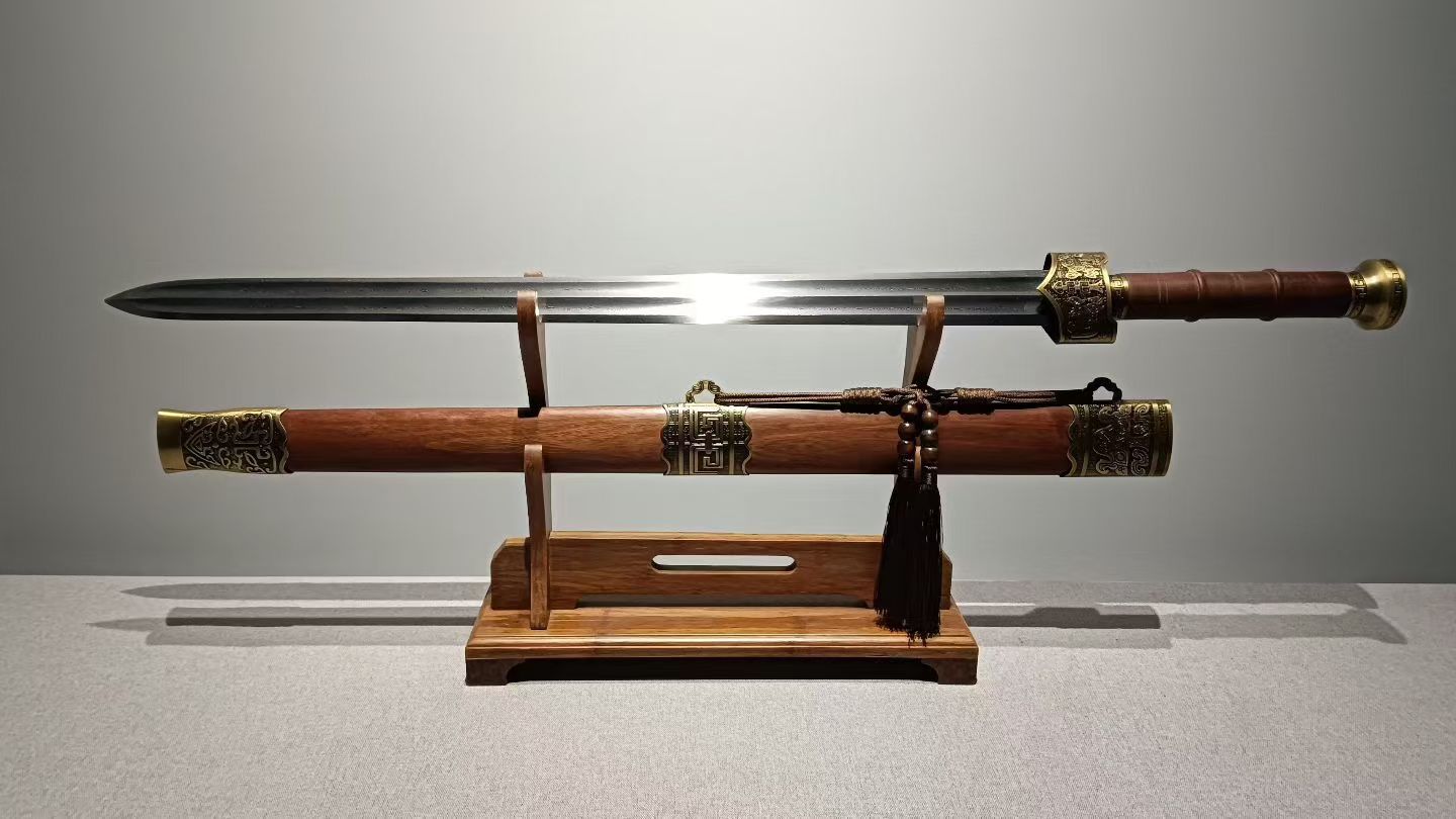 龙泉刀剑唐横刀镇宅宝剑收藏剑武术剑赵云工艺品汉剑直刀未开刃