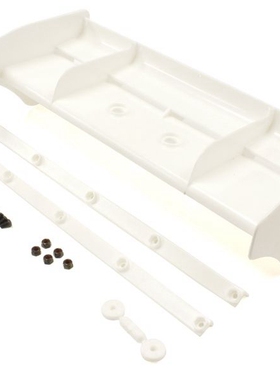 kyosho 京商1：8 MP9/MP10  越野遥控车配件白色 尾翼   IF491W