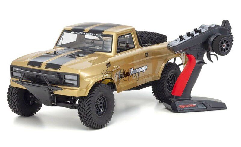 Kyosho京商1/10 电动遥控2WD 卡车 2RSA Outlaw Rampage 34363T2 - 实物图