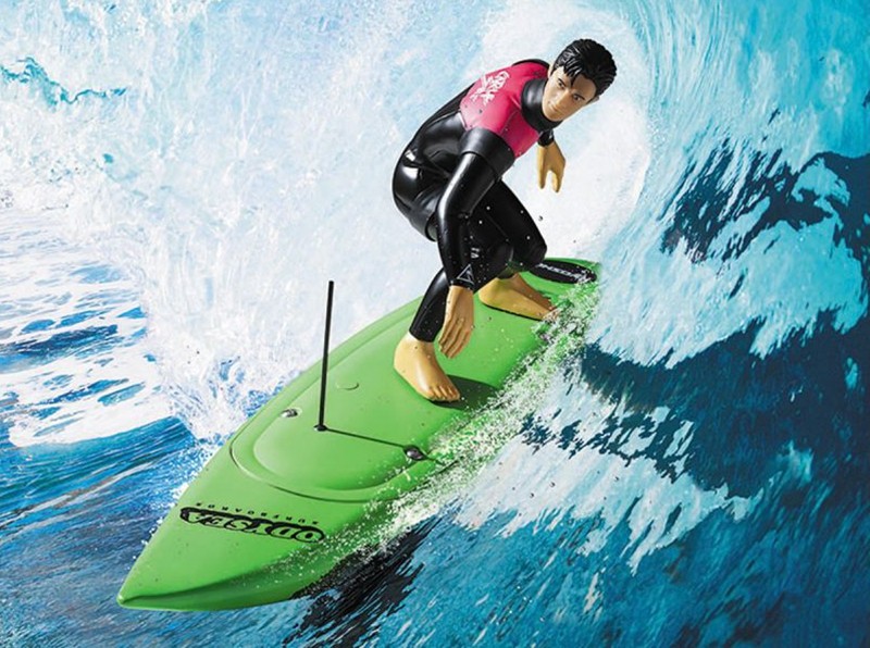 KYOSHO京商1/5遥控 冲浪板4 荧光绿色 遥控船 RC SURFER4 40110T3