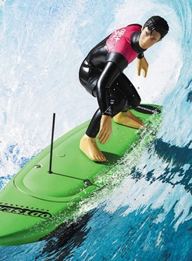 KYOSHO京商1/5遥控 冲浪板4 荧光绿色 遥控船 RC SURFER4 40110T3