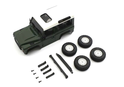KYOSHO京商Mini-Z 4x4 1：24 攀爬车车壳路虎卫士90车壳 MXBT09GR