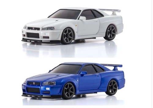 KYOSHO京商MINI-Z AWD DZ01蚊车壳NISMO GT-R34 GTR MZP460W/MB
