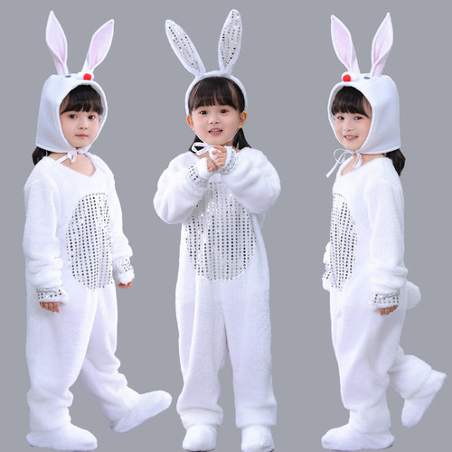 儿童小兔子动物演出服