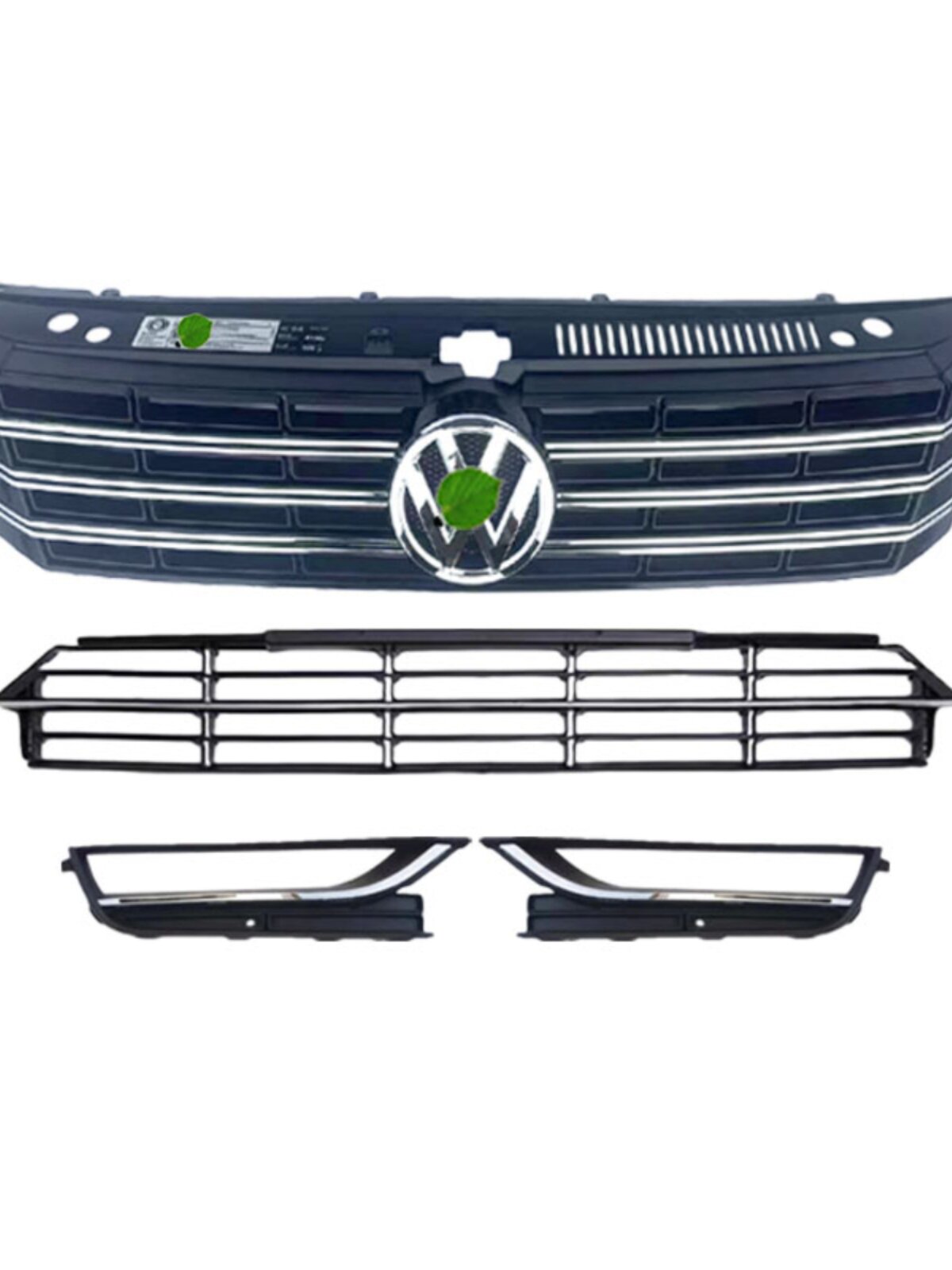 Комплект решетки радиатора и противотуманных фар для VW Passat B5
