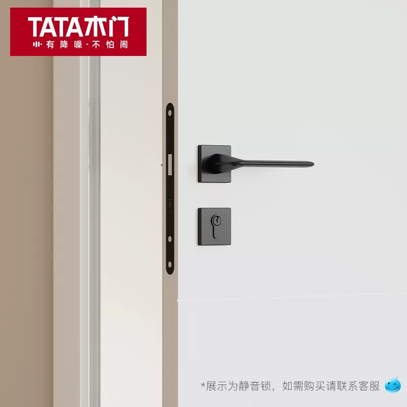 TT木门定制免漆平门室内门厨卫门书房木门卧室门卫生间DM002