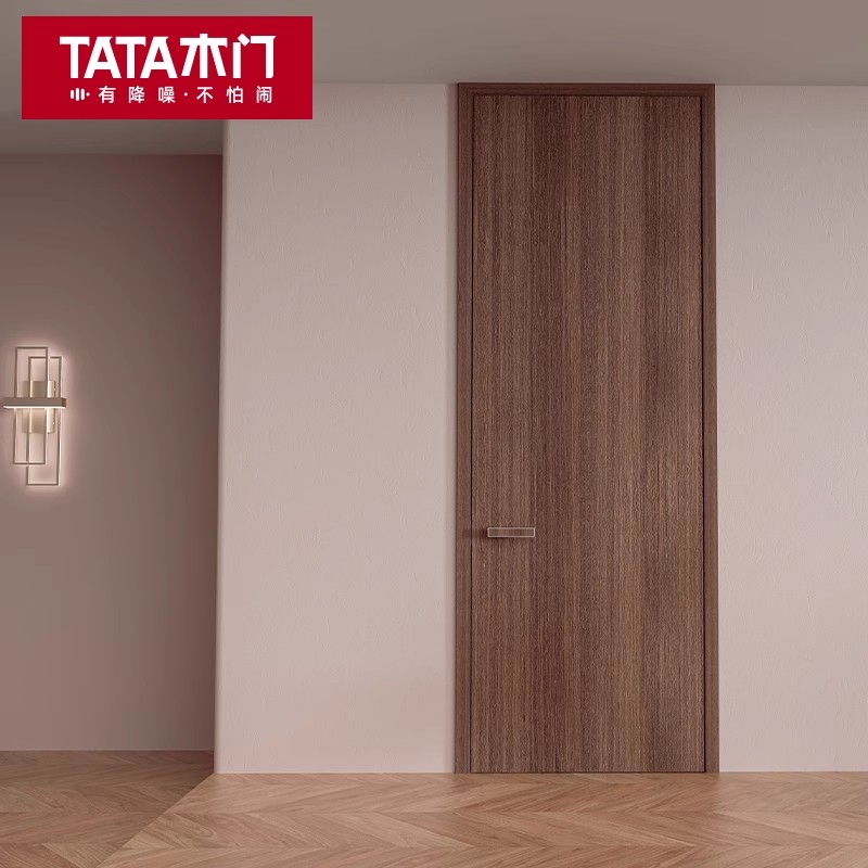 TATA木门官方定制家用室内平开拉门卧室门厨房门整装定制LR102