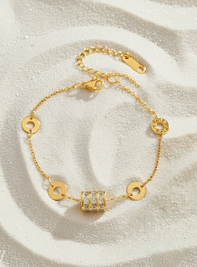 #时尚小蛮腰手链#越南沙金久不掉色夏季高级感