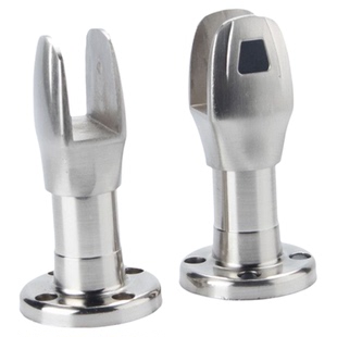 公共卫生间隔断五金配件锌合金支撑脚可调支架红古铜色不锈钢支脚