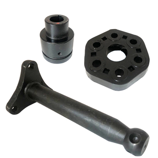 适用于老合力老杭叉3T叉车传动轴球头接盘连接块曲轴皮带盘连接轴