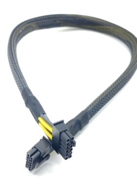 DELL戴尔R750 XA/XS/XD服务器小12P转12VHPWR小16P显卡供电线4090