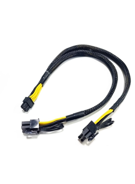 戴尔DELL T550/T560服务器显卡供电线 小8Pin转8P算力卡GPU电源线