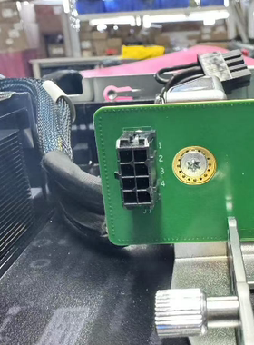 华三 H3C R4900 G5服务器加模块GPU电源线mini8P转出给显卡供电线