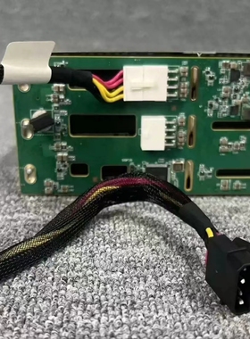 浪潮服务器5212 M4硬盘笼背板供电线 双大4P D口转背板8P电源线