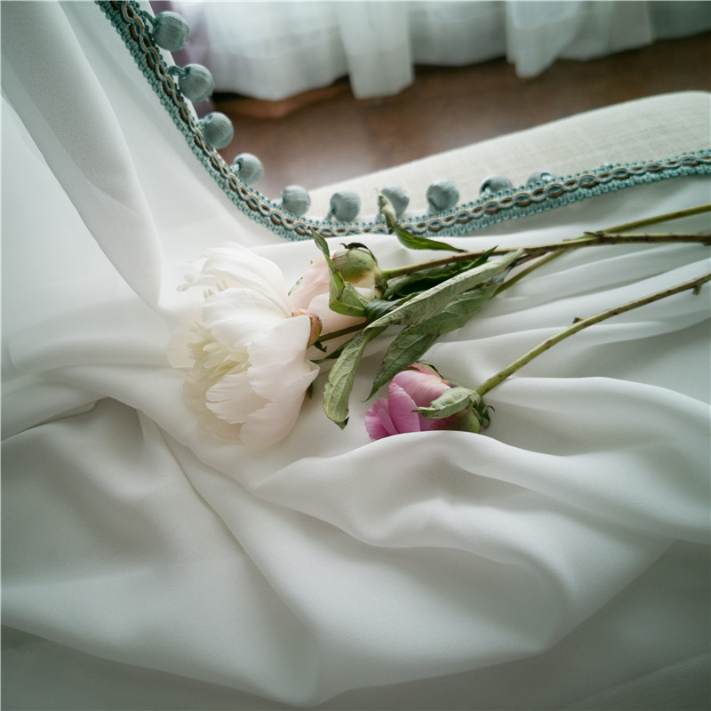 【香草冰沙】点睛定制日系梦幻透光不透人纯色雪纺纱客厅阳台窗纱,居家布艺,定制窗帘,淘宝优惠券,粉丝福利购,淘宝优惠卷