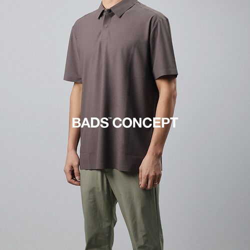 BADS翻领短袖POLO衫男休闲
