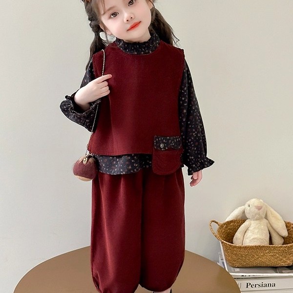 法国女童春秋款休闲马甲