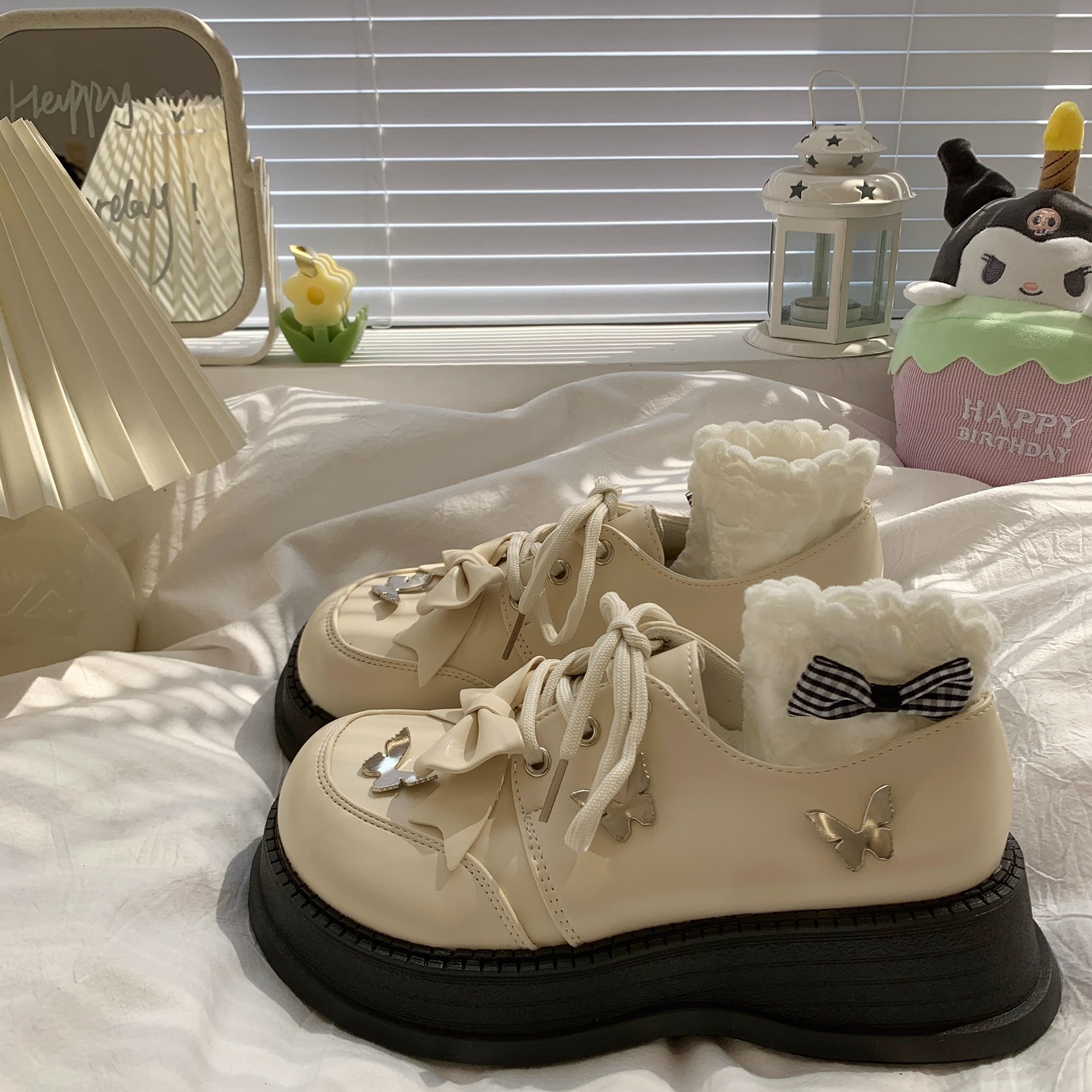 英国DGKP英伦风厚底小皮