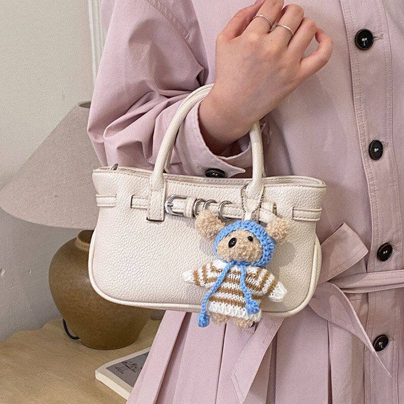 2026时尚水桶包女士新款高级感单肩斜挎包洋气超火小包包百搭手提