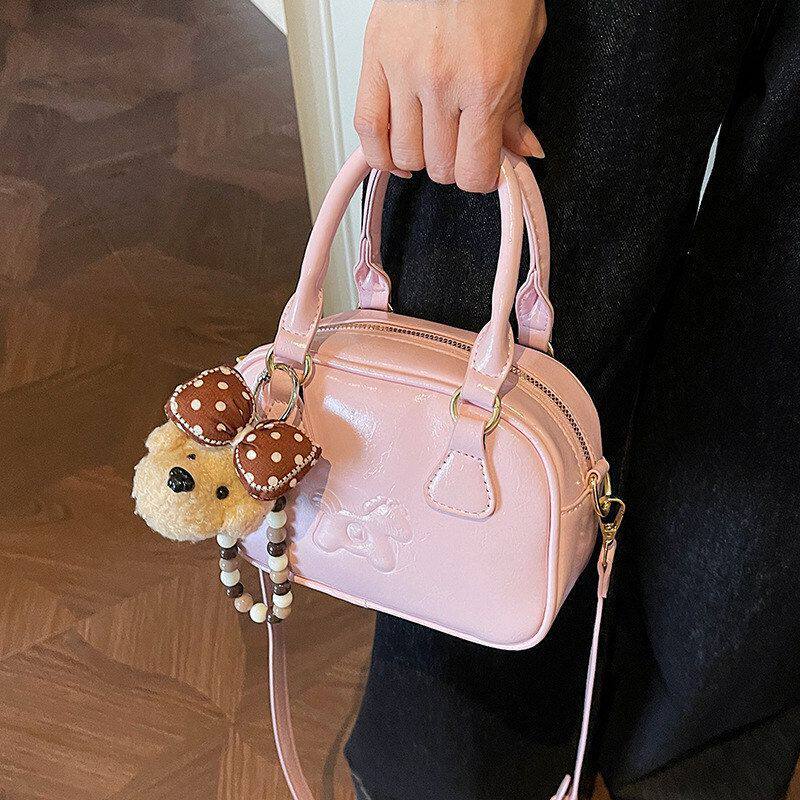 精致时尚拎包高级感女式百搭小小包包新款洋气手提超火斜挎包2026