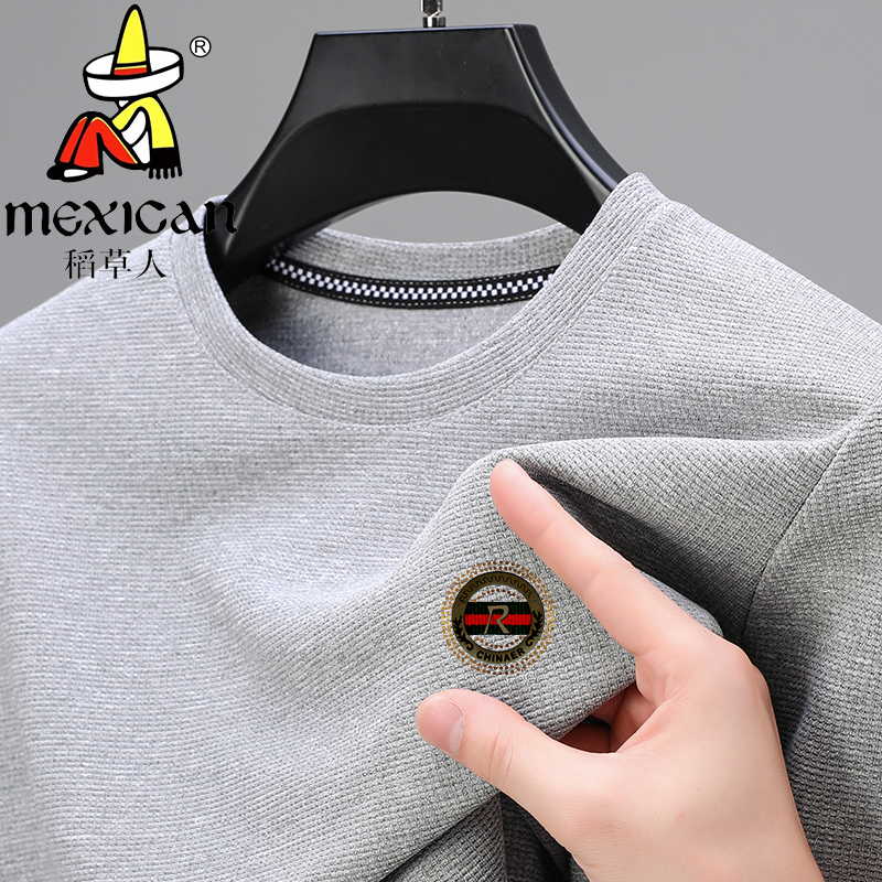 稻草人男士秋季新款纯棉长袖卫衣