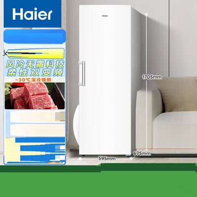 Haier/海尔 BD-290WGHEGDW9双变频风冷无霜-30℃冷柜冷冻冰箱冰柜