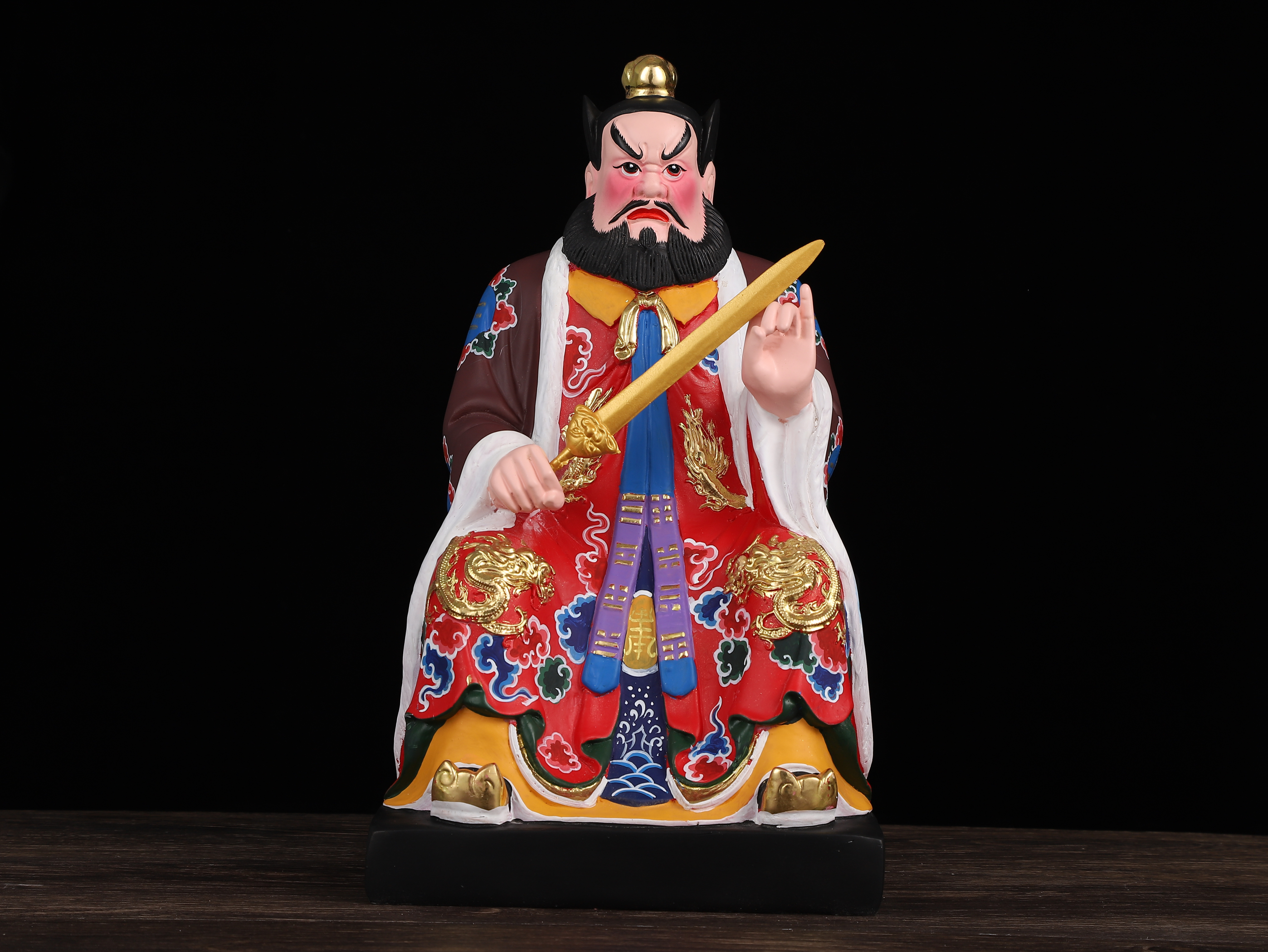 张天师神像家用供奉树脂张天师像张道陵真身像张天师像龙虎山天师