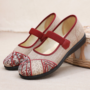 女单鞋 奶奶鞋 老人鞋 33大码 414243码 布面软底防滑特小码 老北京布鞋
