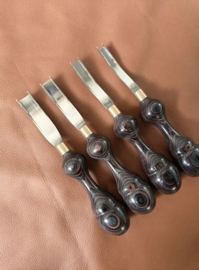 段削宽铲皮艺削薄起鼓皮具工具削边铲修边木柄切削French edger