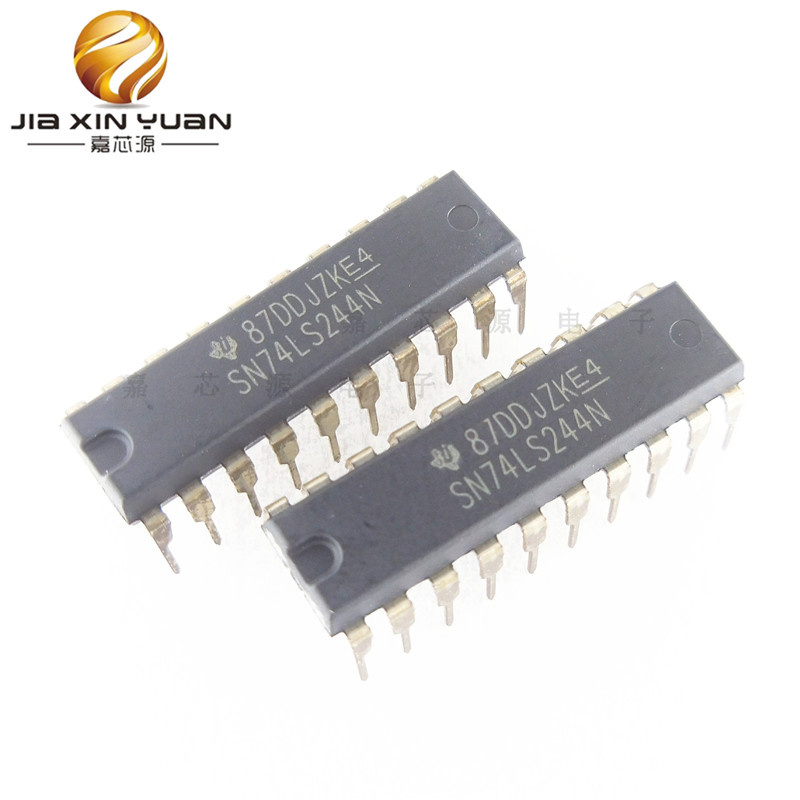 SN74LS244N DIP-20逻辑芯片缓冲器线路驱动器非反相 全新原装现货