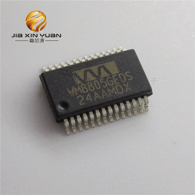 热卖WM8805GEDS/RV SSOP-28音频发送器接收器收发器 全新原装现货