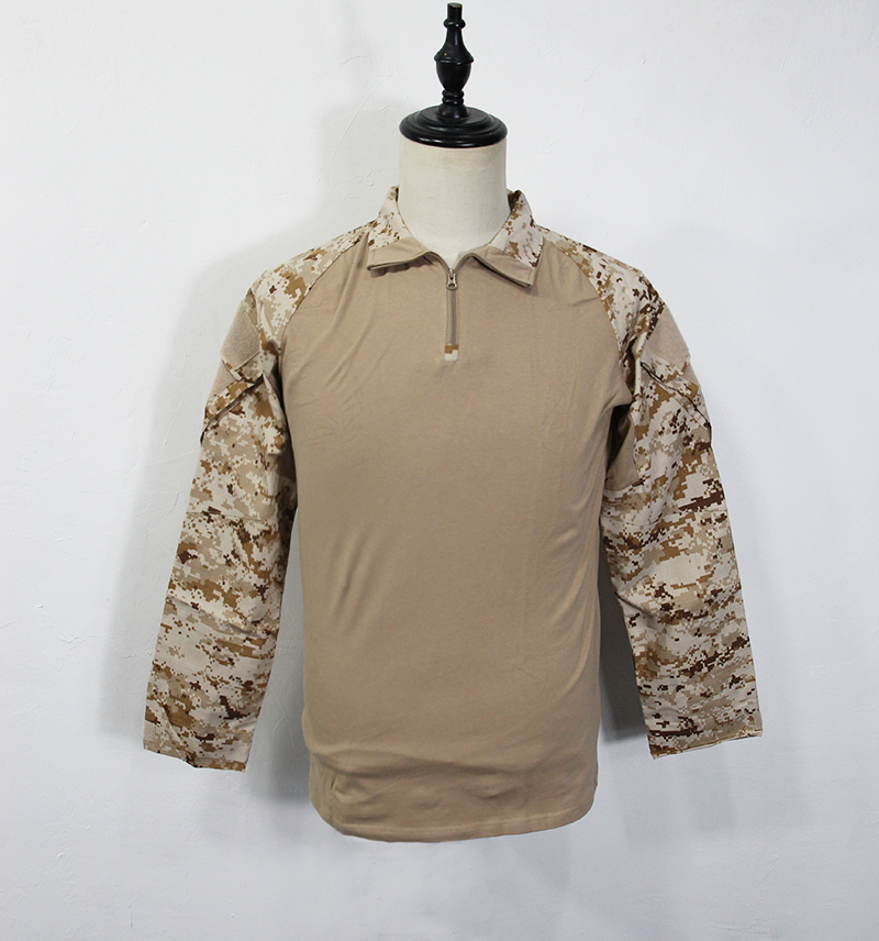 长袖战术T恤蛙服军迷服饰教官服