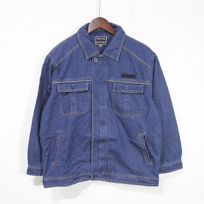 外贸原单男士牛仔工装夹克