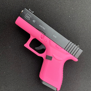 童年6mm版格洛克g43下供小手枪手拉玩具男孩礼物