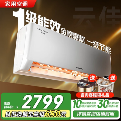 格力天仪云欢1.5匹空调新1级能效