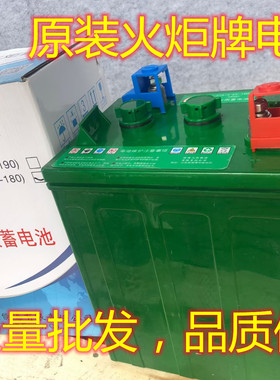 火炬蓄电池3-DG-230(3-EV-190/8)平板车升降车高尔夫球车火炬电瓶