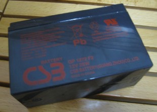 CSB蓄电池 GP1272 F2 12V UPS电池 充电电池 APC艾默生UPS电池