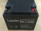 Lapater 拉普特蓄电池NP40 12V40AH直流屏UPS不间断EPS免维护