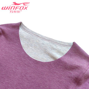 万邦狐女士秋衣单件女2023年新款女装中青年T恤小衫薄款秋装上衣