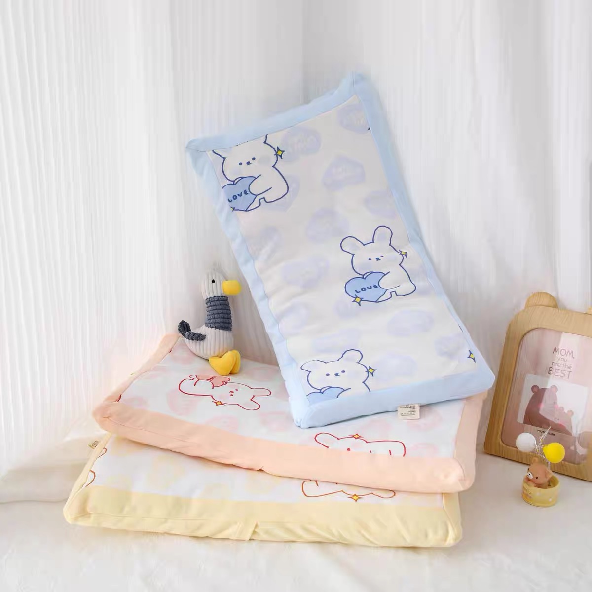 Boyo-上新婴童枕头 幼儿园午托四季卡通科学育枕 全棉定型枕