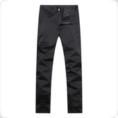 6QXK90301利牌2023秋冬 弹力小脚中腰休闲裤 799元 黑色暗纹修身