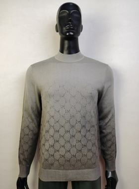 2026冬 利牌Q4DMS0121S半高领短袖T恤衫莫代尔面料针织185-96A