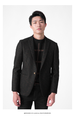 2025秋 利牌20QDX191SA羊毛呢单西外套时尚潮流帅气厚西服