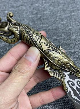 龙泉新款茶刀茶锥茶针手工锻打功夫茶具普洱茶刀收藏把玩茶道零配