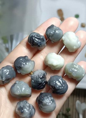 天然和田玉金蟾蜍吊坠保真正品玉石玉器男女款玉坠玉佩锁骨链挂件