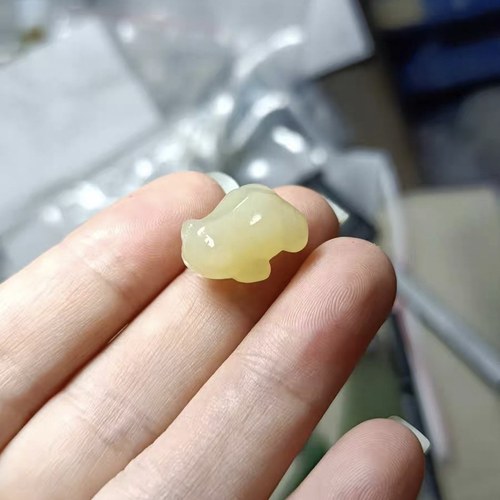 天然和田玉青蛙吊坠男女新款项链挂件福蛙新疆玉石金蟾吉祥物蟾蜍