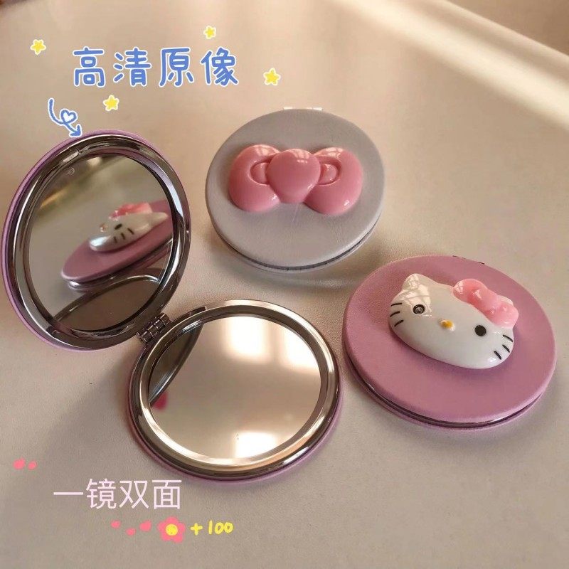 折叠化妆镜高清双面镜